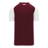 Athletic Knit V-Neck Baseball Jersey with Contrasting Shoulders (BA1375)